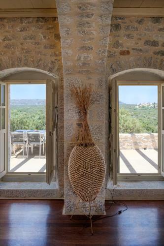 Modern 1bdr Stone Tower, Majestic View In Mani