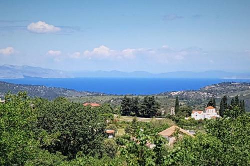 Fontana Luxury Villa Salakos With Pool Near Beach