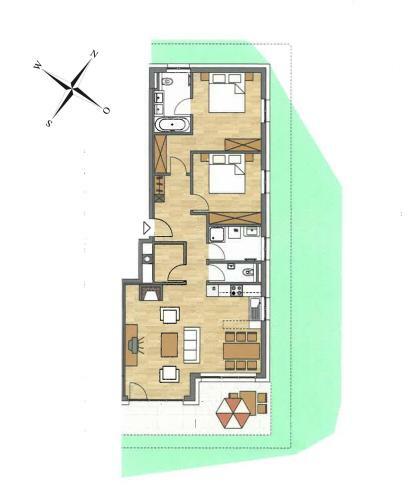 Apartamento Gartenappartement F�chsle By A-appartments