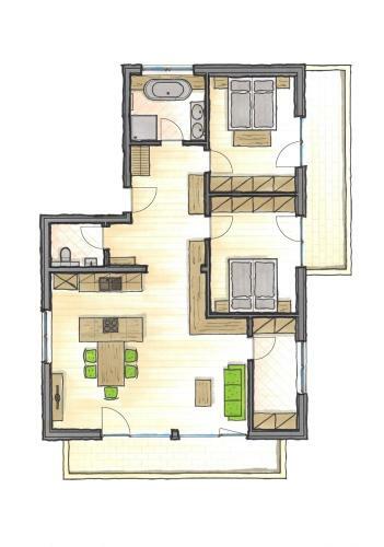 Apartamento Rufana Alpin