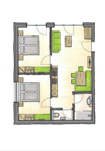 Apartamento Rufana Alpin