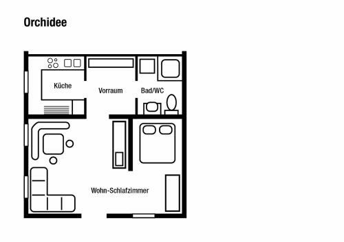 Apartamento Chalets Z�hrer - Wohnen Am Wasser