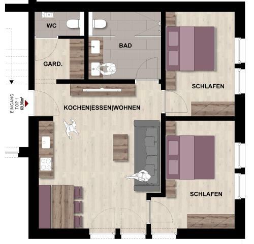Apartamento Elisabeth Appartements