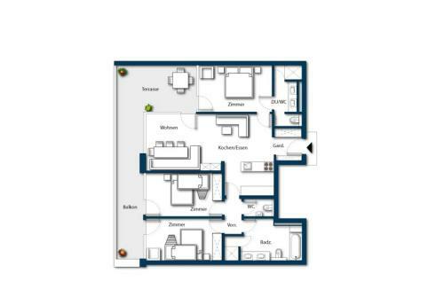 Apartamento Edelweisshaus K�nigsleiten