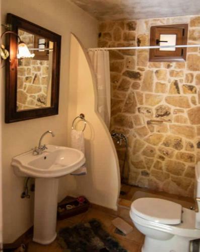 Traditional Stone Home With View
