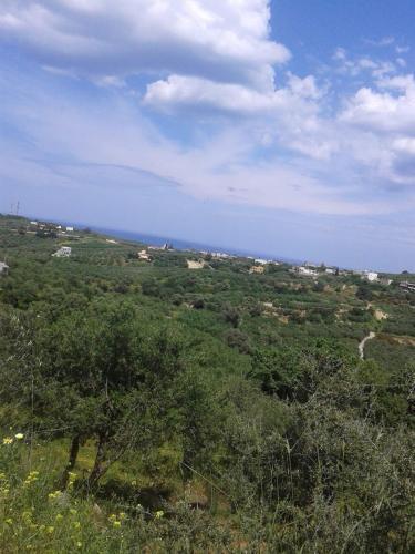 Calm And Top View In Chania Countryside