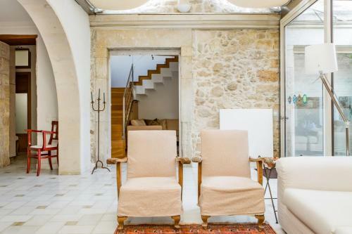 Villa Minimalist Stone Country House