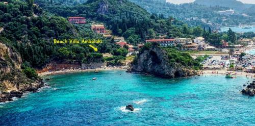 Beach Villa Ampelaki - Ampelaki Beach, Paleokastritsa, Corfu