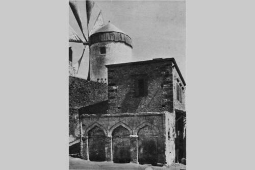 A Medieval Windmill Tower With Magnificent View