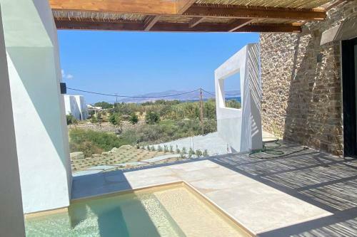Villa Sorriso - Orkos Beach, Pool, Jacuzzi, Sea View