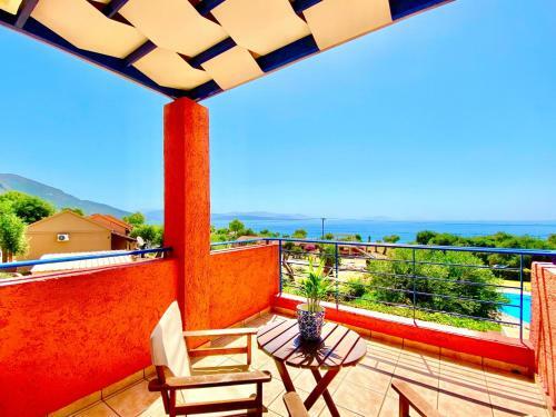 Villa Barbati Thalassaki With Private Pool