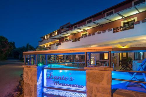 Dantes Maisonettes Stone Built Apartment Partial Sea View