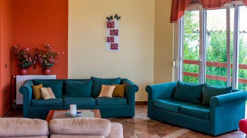 Villa Helen 200m From The Beach In Tersanas