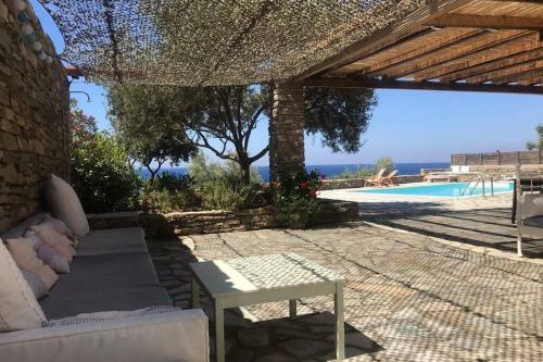 Sunset Villa With Swimming Pool Tzia