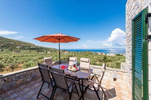 Mani Seaview Villa Lida - Luxury Close To The Beach