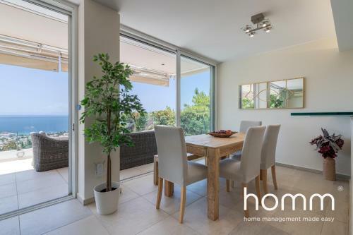 Sea View Proteus Homm Villa In Saronida