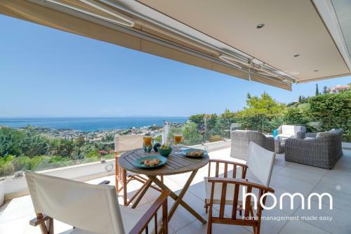 Sea View Proteus Homm Villa In Saronida