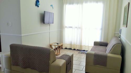 Apartamento Lia Bardas - Apto 33-1 - 02 Dorm Com Ar Cond E Vista P O Mar