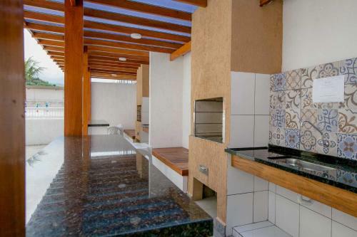 Apartamento Com Vista Para Piscina E Churrasqueira