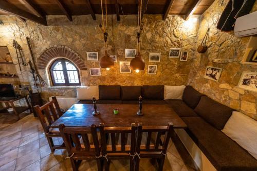 Vintage Stone House Where Calm Lives