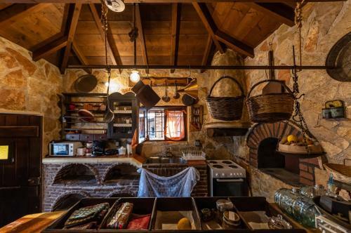 Vintage Stone House Where Calm Lives