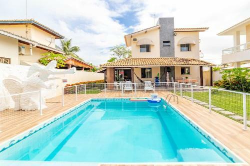 Gb40 Casa 4 Su�tes A 200m Da Praia - Guarajuba