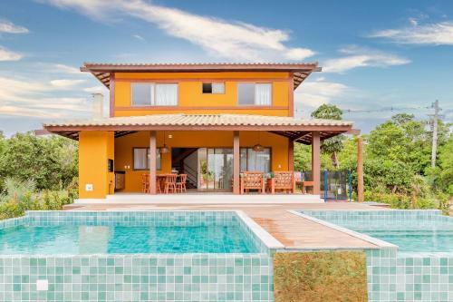 Pf31 - Excelente Casa 4 Su�tes - Praia Do Forte