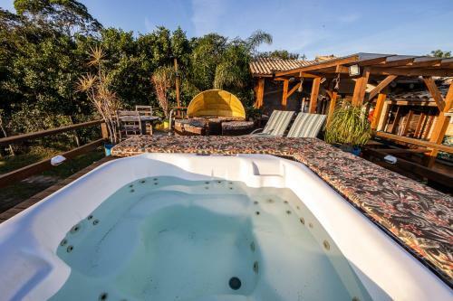 Ibiraquera Guest House Villa Com Piscina E Jacuzzi