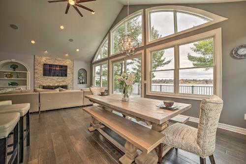 Luxe Waterfront Home With Private Lake Access!