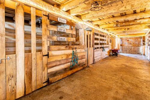 Charming Farmhouse, Including Barn Filled With Horses And Livestock
