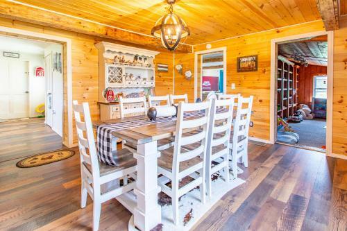 Charming Farmhouse, Including Barn Filled With Horses And Livestock
