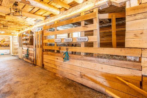 Charming Farmhouse, Including Barn Filled With Horses And Livestock