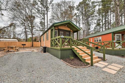Apartamento Beautiful New Bern Studio Cabin With Fire Pit!