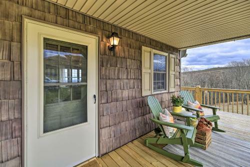 Apartamento Scenic, Authentic Cabin With Sweeping Mtn Views