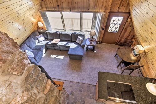 Lakefront Butternut A-frame Cabin - Swim Dock