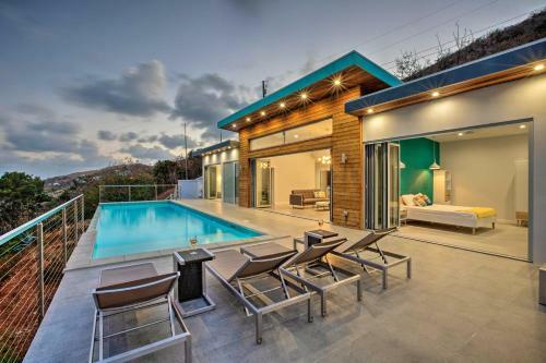 Luxury St Croix Home With Oceanfront Pool And Views