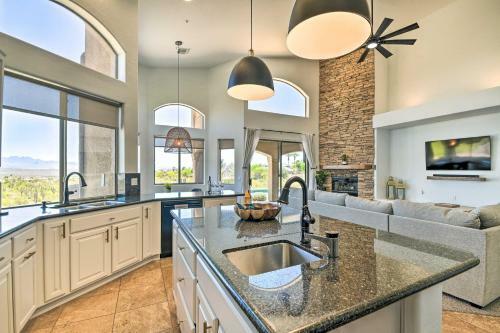 Luxury Home With Putting Green And Sunset Views!