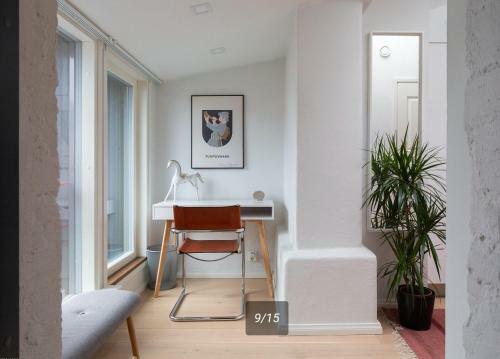 Apartamento 2ndhomes Stunning 35m2 Studio Penthouse With Sauna & Balcony