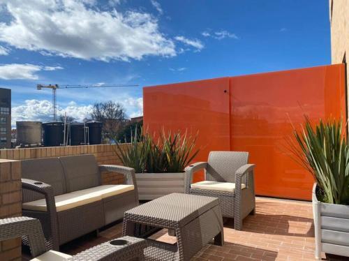 Apartamento Loft Con Terraza Privada En Chapinero