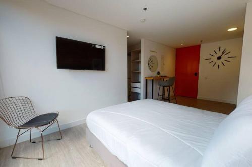 Apartamento Loft Con Terraza Privada En Chapinero