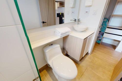 Apartamento Loft Con Terraza Privada En Chapinero