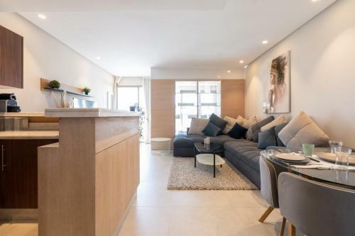 Apartamento New Fully Furnished Flat -central Casablanca
