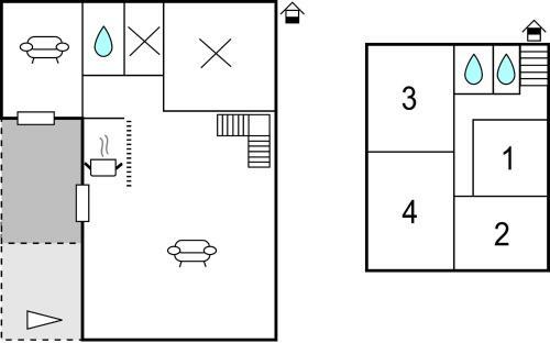 Nice Home In Apt With 4 Bedrooms