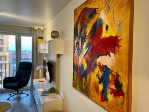 Apartamento Moderne Studio Aan Zee