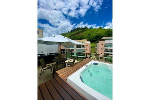 Apartamento Apt No Cora��o De Itaipava Jacuzzi Privativa