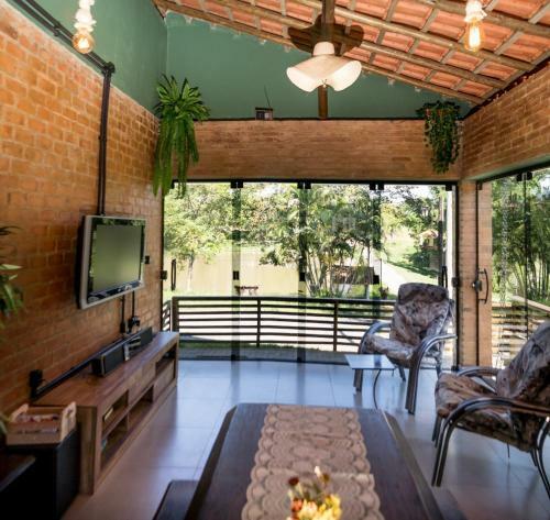 Chal� Em Clube Rural Privado