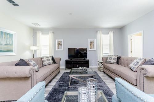 Palatial 6 Bdm Villa At Champions Gate Villa