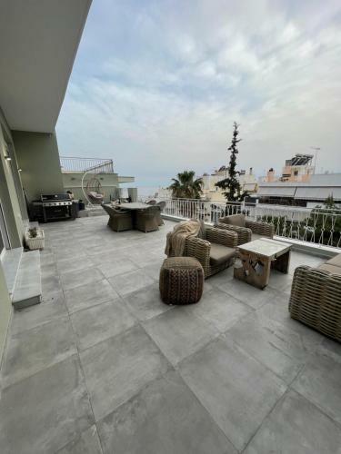 Modern Apartment With Sea View Terrace