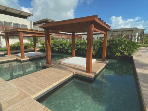 Apartamento Qavi - Flat Com Piscina Privativa Na Rua Principal de Pipa