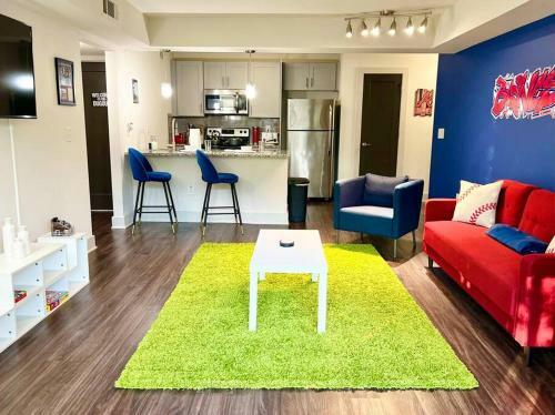 Apartamento Braves Themed Apt King Bed W/free Parking